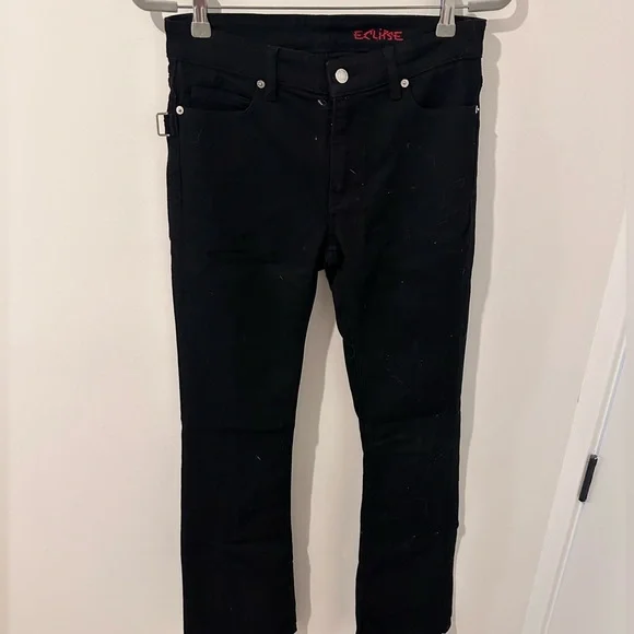 Zadig Voltaire black boot cut eclipse jeans size 27 - Picture 4 of 4